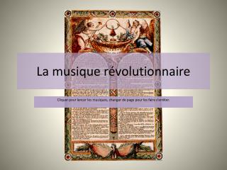 La musique révolutionnaire