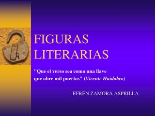 FIGURAS LITERARIAS