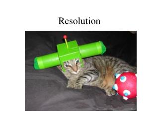 Resolution