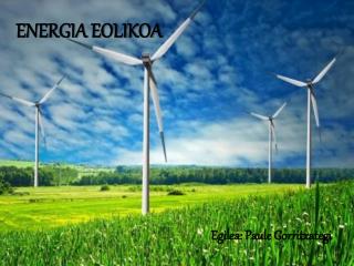 ENERGIA EOLIKOA