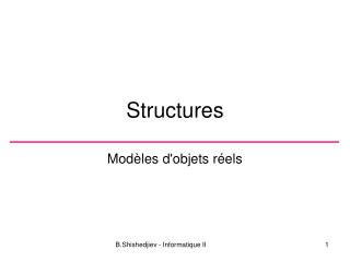 Structures