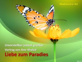 Liebe zum Paradies