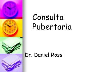 Consulta Pubertaria