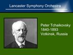 Lancaster Symphony Orchestra