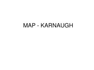 MAP - KARNAUGH