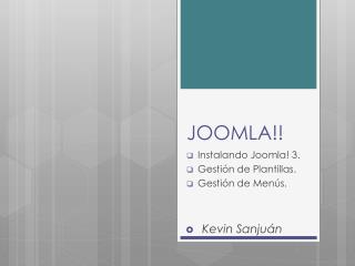 JOOMLA!!