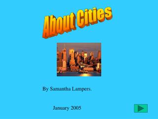 About Cities