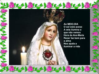 Texto: Um servo de Deus Musica: Ave Maria Formatação: Ana Delia