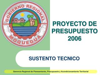 SUSTENTO TECNICO