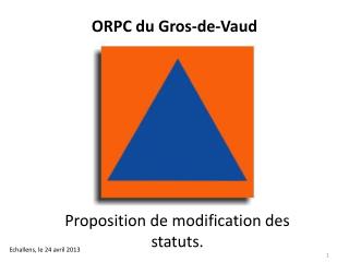 ORPC du Gros-de-Vaud
