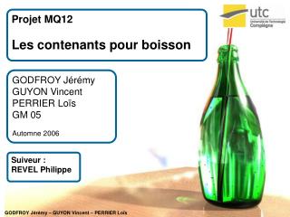 Projet MQ12 Les contenants pour boisson