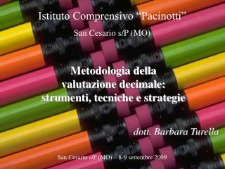 Metodologia della valutazione decimale: strumenti, tecniche e strategie