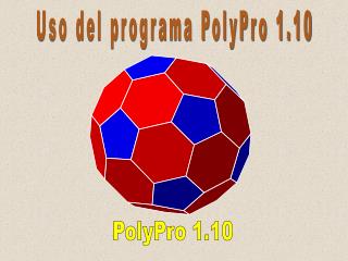 Uso del programa PolyPro 1.10