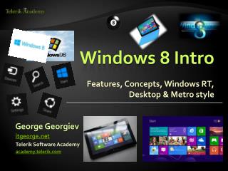 Windows 8 Intro