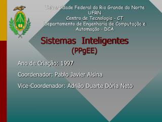 Sistemas Inteligentes (PPgEE)