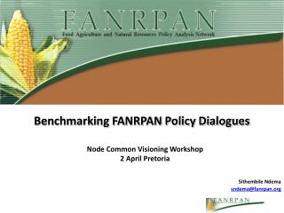 Benchmarking FANRPAN Policy Dialogues