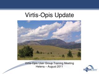 Virtis-Opis Update