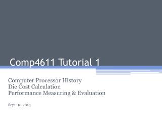 Comp4611 Tutorial 1