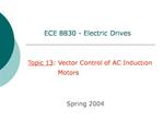 ECE 8830 - Electric Drives