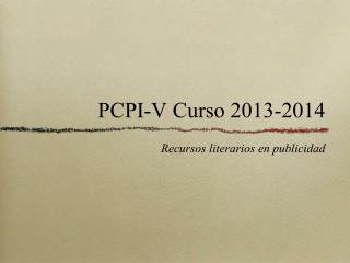 PCPI-V Curso 2013-2014