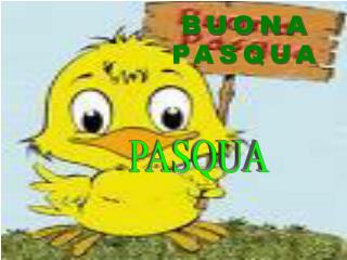 BUONA PASQUA