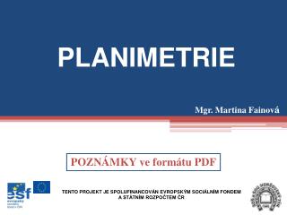 PLANIMETRIE