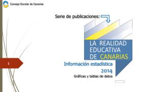 Información estadística 2014 G ráficas y tablas de datos