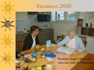 Vacances 2010