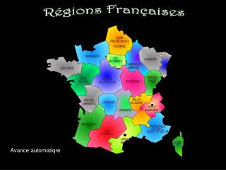 Régions Françaises