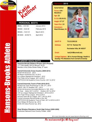 Hansons-Brooks Athlete