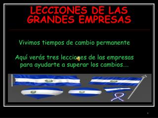 LECCIONES DE LAS GRANDES EMPRESAS