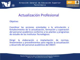 Actualización Profesional