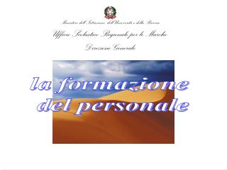 la formazione del personale