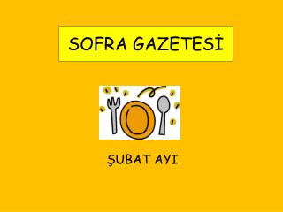 SOFRA GAZETESİ