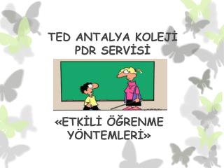 TED ANTALYA KOLEJİ PDR SERVİSİ