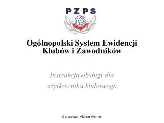 Ogólnopolski System Ewidencji Klubów i Zawodników