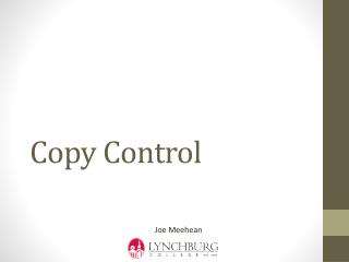 Copy Control