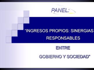 PANEL: