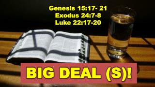 Genesis 15:17- 21 Exodus 24:7-8 Luke 22:17-20