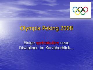 Olympia Peking 2008