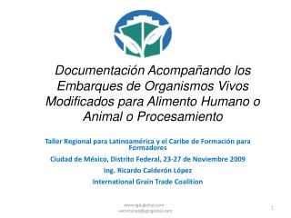 Taller Regional para Latinoamérica y el Caribe de Formación para Formadores