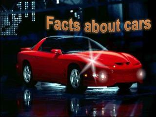 Facts about cars