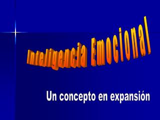 Inteligencia Emocional