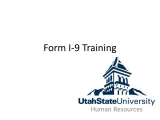 Form I-9 Training