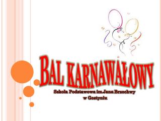 Bal karnawałowy