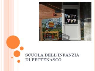 SCUOLA DELL’INFANZIA DI PETTENASCO