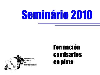 Formación comisarios en pista