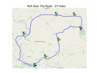 Roll Over The Ryals - 27 miles