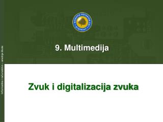 Zvuk i digitalizacija zvuka