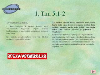 1. Tim 5:1-2